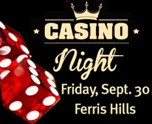 Ferris Hills Casino Night Sept 30